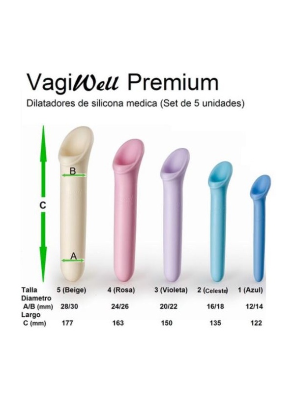 Dilatadores vaginales Vagiwell