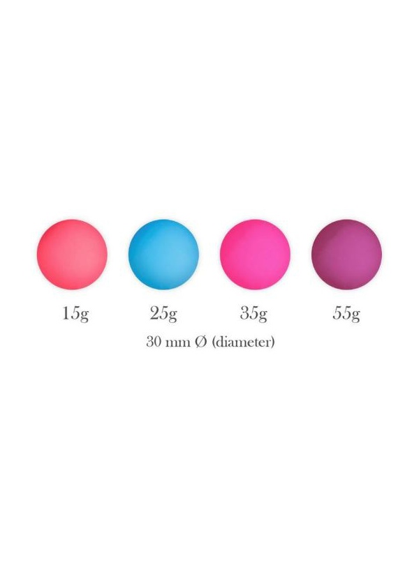 Kit de 4 bolas Kegel del silicona Adalet