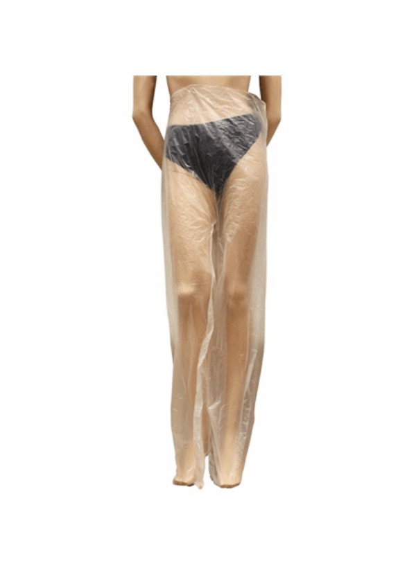 Pantalón presoterapia plástico transparente- 100 uds- Talla única