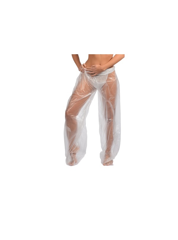 Pantalón presoterapia plástico transparente- 100 uds- Talla única