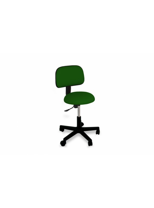 Taburete circular con respaldo
