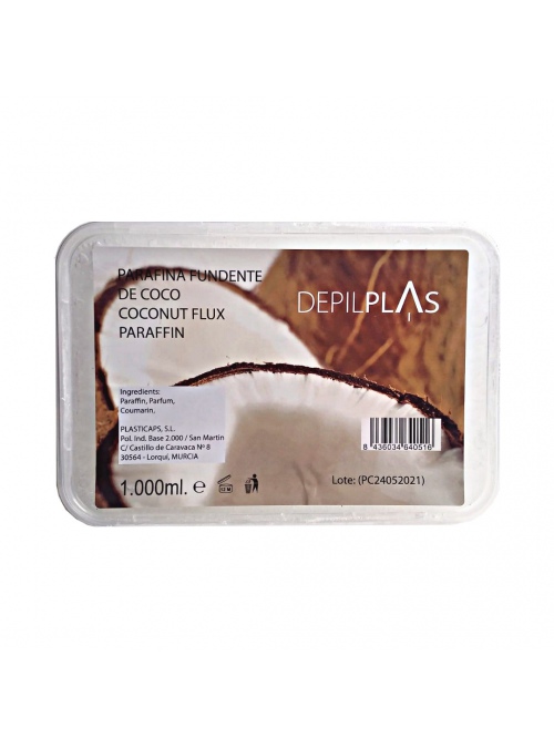 Parafina en bloque- Esencia Coco/Melocotón 1 Kg.