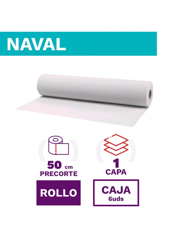 Papel Camilla NAVAL 1/c  Precorte 50 cms