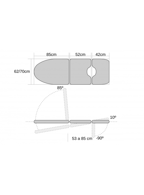 Sillón de reconocimiento ginecológico eléctrico 2