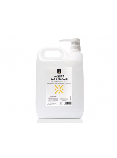 Aceite para masaje con romero y lavanda