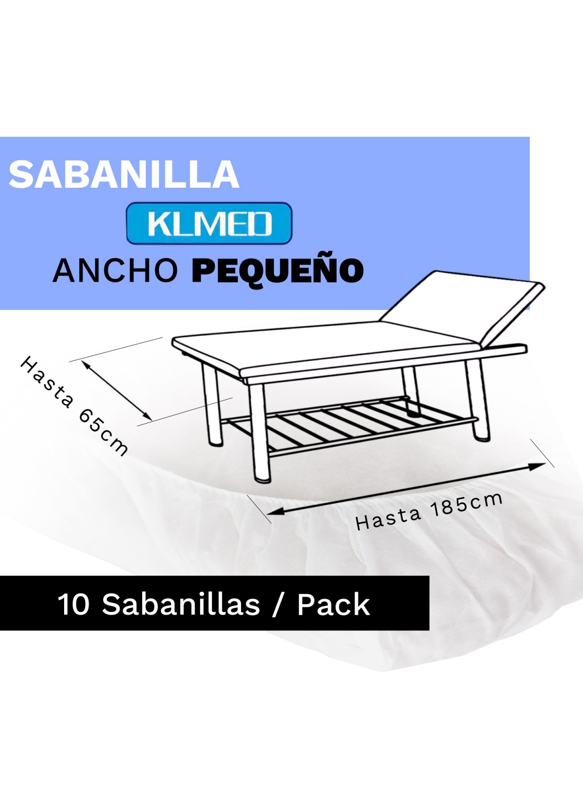 Sabanillas KLMED Pequeñas Blanco