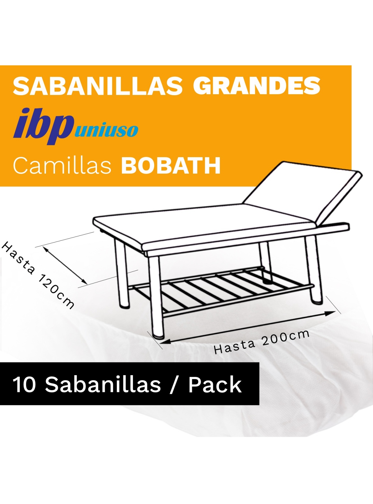 Sabanillas IBP para camillas Bobath