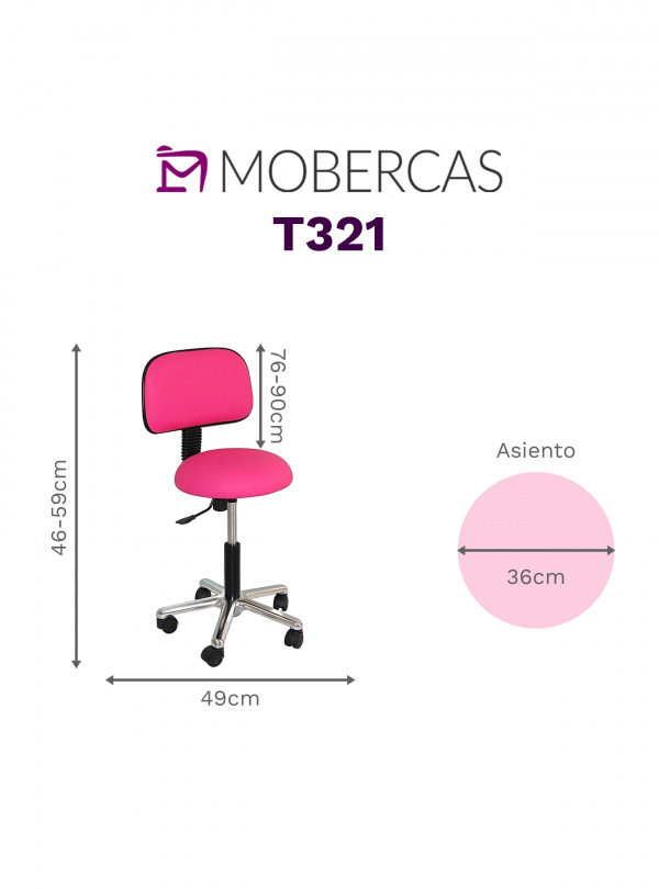 Taburete Circular T321