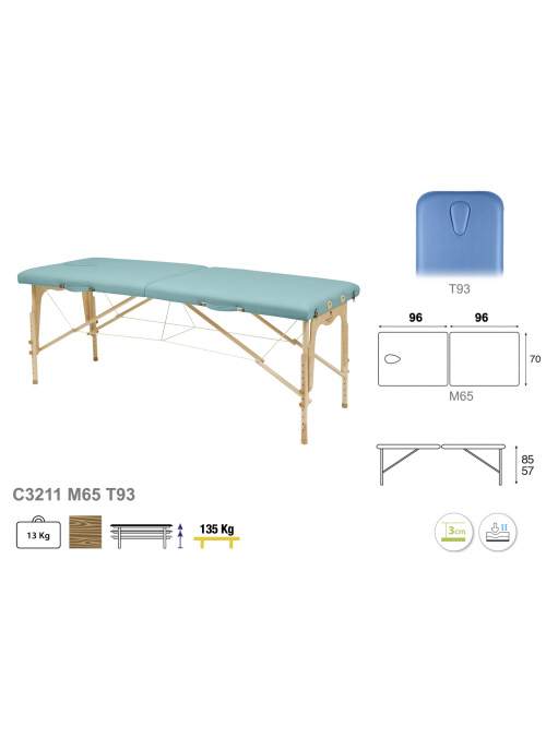 Camilla Plegable Madera C3211 2