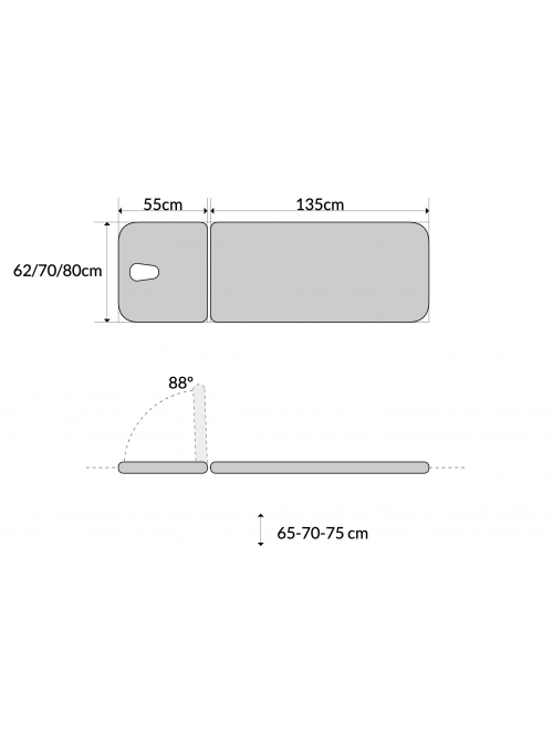 Camilla Fija Metálica CDF20 2