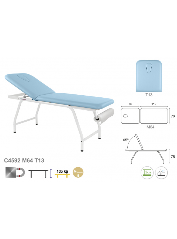 Camilla Fija Metálica C4592