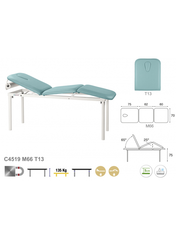 Camilla Fija Metálica C4519