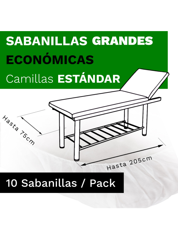 Sábanillas Económicas Grandes Blanco