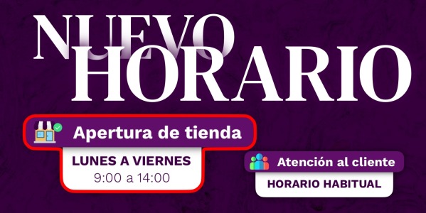 Actualización de horario de apertura
